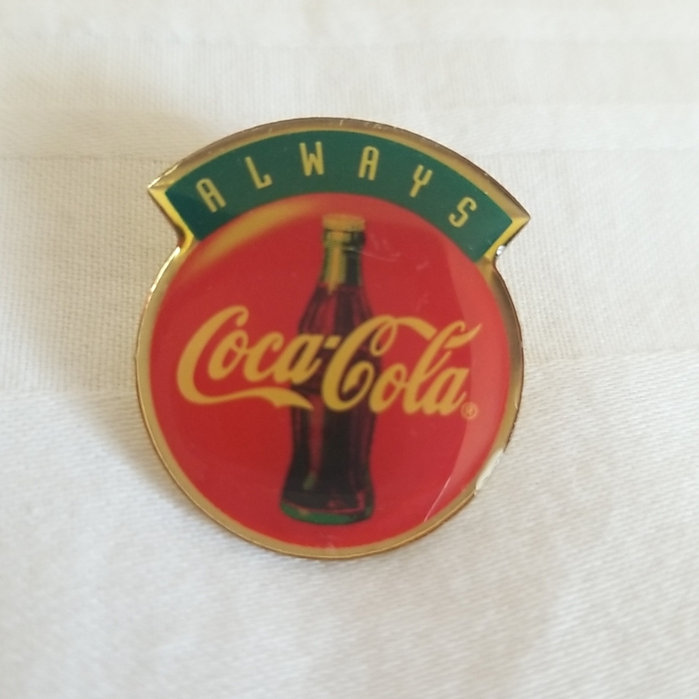 New Coca Cola Always Pin